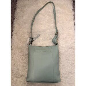 NWT The Sak Ladera Mint Green Leather Crossbody Purse Shoulder Bag